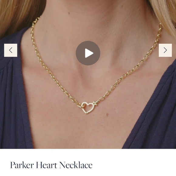 gorjana Parker heart necklace - Picture 4 of 5